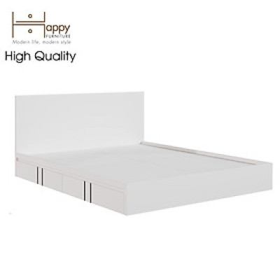 [Happy Home Furniture] LOUIS , Giường ngủ - 2 hộc tủ kéo, GNG_052, GNG_053, GNG_054, GNG_055