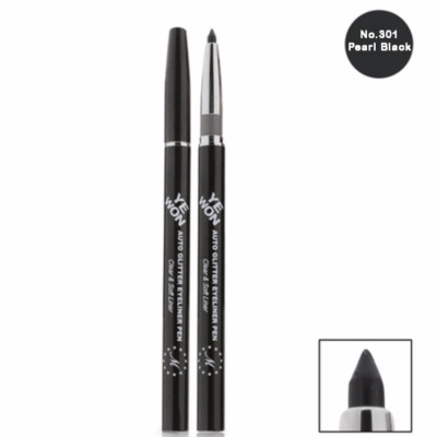 Chì mí kim tuyến Mira Glitter Auto Eyeliner Pen Hàn Quốc tặng kèm móc khoá