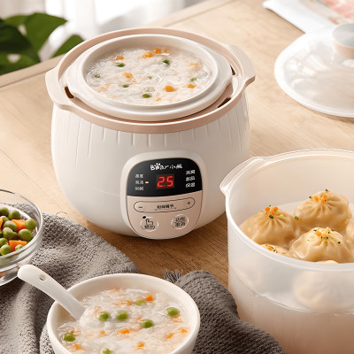 Nồi nấu chậm Bear 0.8 lít SUBE001 - Hàng chính hãng