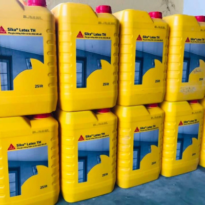 Phụ gia chống thấm vữa và tác nhân kết nối - Sikalatex TH (thùng 25lít)