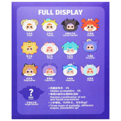 Thú Bông Samuel Zipper Bag Of Twelve Zodiac Signs - Plush Toy MR1027 (Sản Phẩm Bên Trong Là Ngẫu Nhiên)