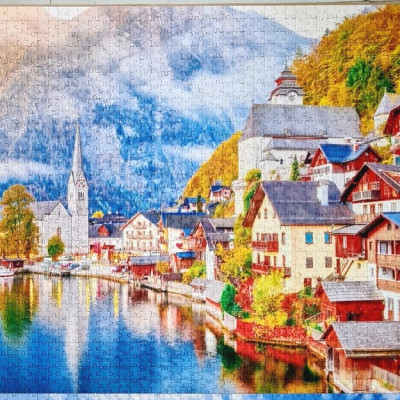 Astronaut In Space - Bộ Tranh Ghép Hình Minh Châu 1500 Mảnh Kích Thước 60x80cm