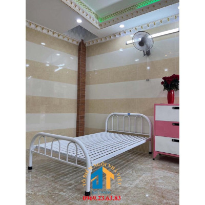 Giường sắt kiểu đơn giản ĐẠI THÀNH nhiều kích thước từ 1m đến 1m8
