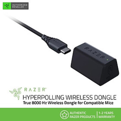 [Mới, hàng chính hãng] Thiết bị kết nối không dây cho chuột Razer - HyperPolling Wireless Dongle - True 8000 Hz Wireless Dongle