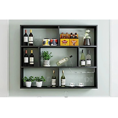 Kệ Gỗ Treo Tường Giấu Chân Khổ A4 Tundo CTKT223 KT 120x100x22 cm