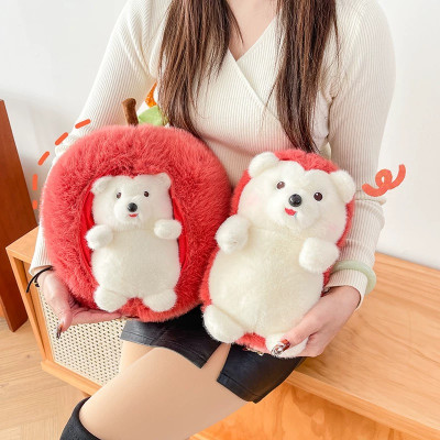Gấu bông nhím táo HOẢ TỐC HCM thú bông 30cm giá rẻ quả táo gấu bông
