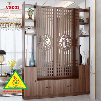 TỦ KỆ TRANG TRÍ KIÊM VÁCH NGĂN VGD05 
