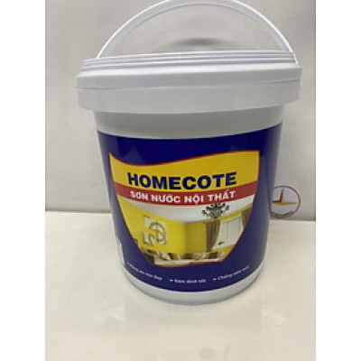 Sơn Nước Toa Homecote nội thất màu xanh ngọc 7508_5L