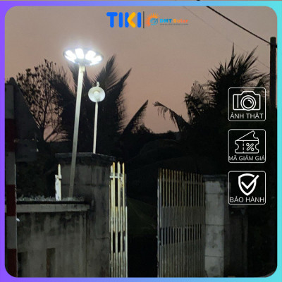 Đèn đĩa bay UFO năng lượng mặt trời công suất 1000W SACO có cảm biến chuyển động, remote