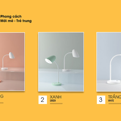 Đèn bàn LED Rạng Đông bảo vệ thị lực Model RD-RL-38.LED