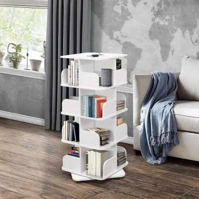 Kệ đỡ sách từ gỗ MDF màu xanh SMLIFE Brocken