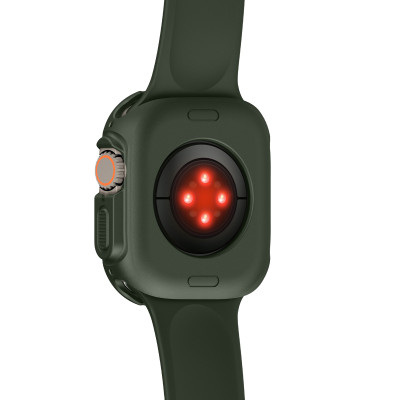 Ốp Case TPU Slim Carbon cho Apple Watch Ultra / Apple Watch Ultra 2 49mm - Hàng Chính Hãng