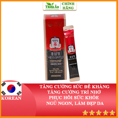 Tinh Chất Hồng Sâm Pha Sẵn KGC Cheong Kwan Jang Everytime Original (10ml x 30 gói)