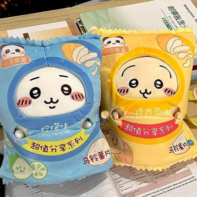 Chiikawa snack bag gấu bông COSPLAY gói Bimbim hài hước vô tri khoai tây chiên túi Usagi búp bê