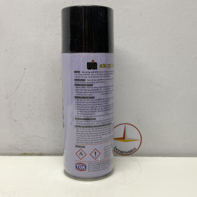 Sơn xịt Win màu đen mờ 212 400ml