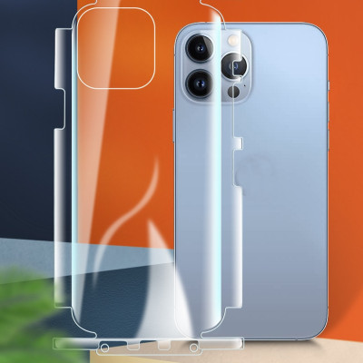 Miếng Dán Mặt Lưng Và Cạnh Viền Film Hydrogel Dành Cho Iphone 15/ 15 Plus/ 15 pro/ 15 promax_Hàng chính hãng