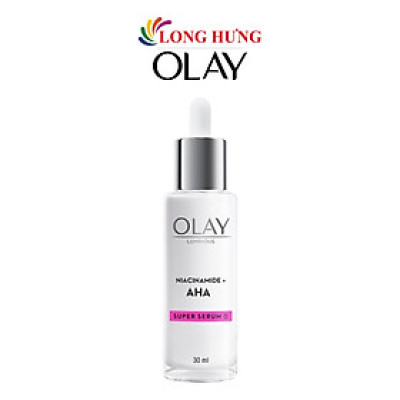 Tinh chất dưỡng trắng Olay Luminous Super Serum Niacinamide + AHA (30ml) - Hàng chính hãng