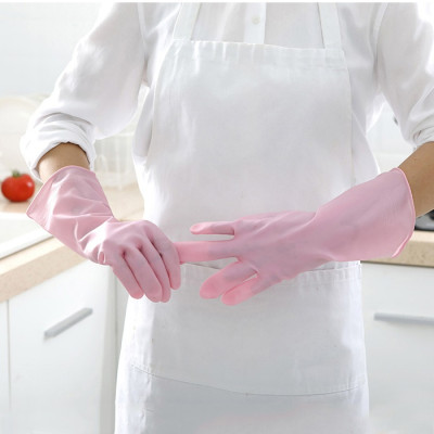 Găng tay cao su tự nhiên Towa Made in Japan (Hồng 762#)