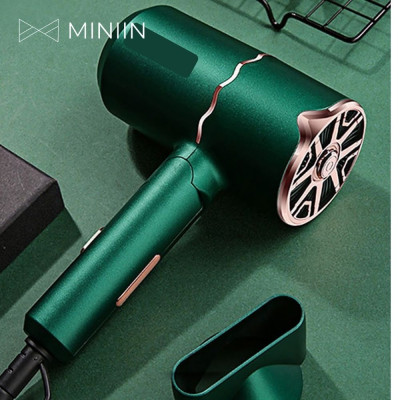 ​​​​​​Máy Sấy Tóc Gấp Gọn Cao Cấp Chế Độ Nóng Lạnh Hàng Loại Chuẩn Chính Hãng MINIIN Kiểu Dáng Hàn Quốc Sang Trọng Tinh Tế Công Suất Lớn Chuyên Dụng Tại Nhà Và Salon- Bổ Sung Ion Dưỡng Ẩm, Làm Mềm Mượt Tóc -Động Cơ Êm Ái, Ổn Định 