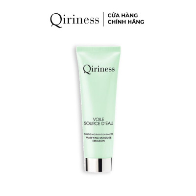 Kem dưỡng ẩm tái tạo da và thu nhỏ lỗ chân lông nguồn gốc thiên nhiên Qiriness Matifying Moisture Emulsion 50ml