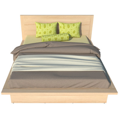Giường ngủ 2 hộc kéo Tundo 140cm x 200cm