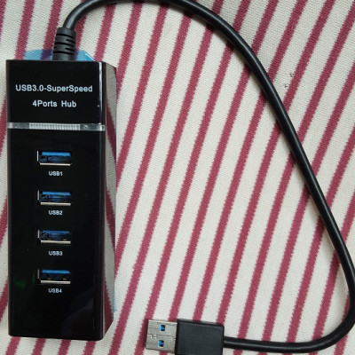 Hub chia 4 cổng USB, usb Hub tốc độ 3.0 - Hàng chính hãng