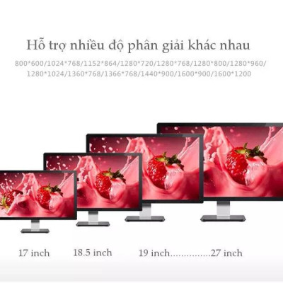 Ugreen UG11636VG101TK 30M màu Đen Cáp tín hiệu 2 đầu VGA - HÀNG CHÍNH HÃNG