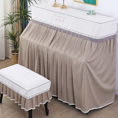 Khăn phủ đàn piano phong cách Hàn quốc hiện đại sang trọng phủ kín toàn bộ đàn chống bụi chống xước - HÀNG CHÍNH HÃNG