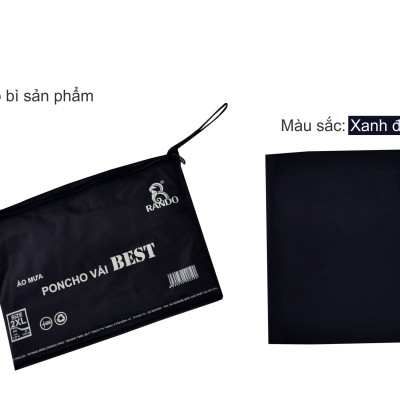 Áo Mưa Rando Poncho Vải Best – Loại cao cấp