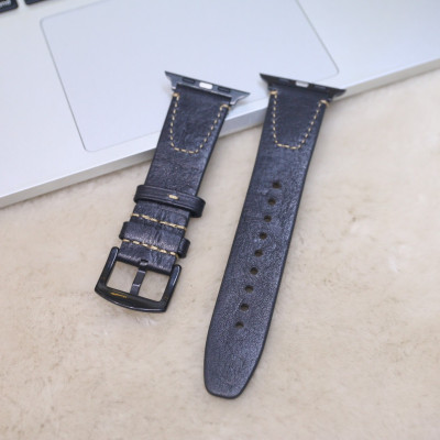 Dây đeo thay thế dành cho Apple Watch 1,2,3,4,5 da bò Ý