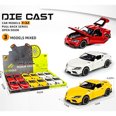 3221D Mô hình xe ô tô kim loại tỷ lệ 1:32 (KT 15x6.5x4cm)