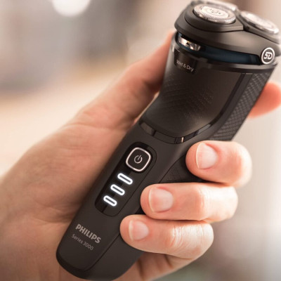 Máy cạo râu khô và ướt cao cấp thương hiệu Philips S3206/09 - Hàng Nhập Khẩu