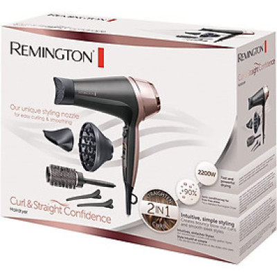 Máy sấy tóc Remington Curl & Straight Confidence D5707 Hàng chính hãng