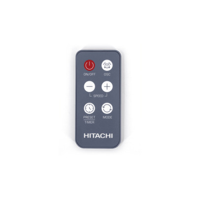 Quạt đứng Hitachi LF-D6RC , Màu Trắng / Xám Đậm, Động cơ DC - Hàng chính hãng - Bảo hành 12 tháng