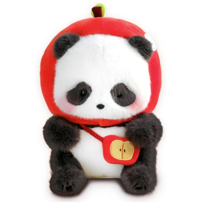 Đồ Chơi Thú Bông Panda Roll Apple Hat - 52Toys