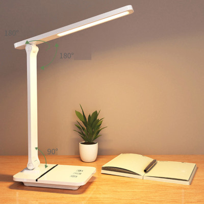 Đèn Bàn Học Chống Cận Thị, Đèn Đọc Sách, Đèn Làm Việc Bảo Vệ Mắt - Đèn Bàn Học LED USB Di Động Cao Cấp Có Thể Gập Hai Chỗ – 03 Chế Độ Ánh Sáng Vàng Bảo Vệ Mắt Chống Cận, đèn học để bàn, đèn học cho học sinh sinh viên, trang trí - Hàng Chính Hãng dododios