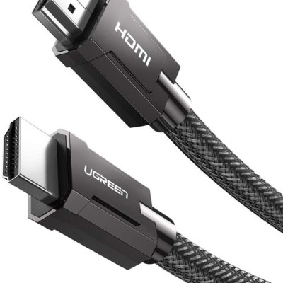Cáp HDMI 2.1 Chuẩn 8K@60MHz Cao cấp Ugreen 70319 70320 70321 80602 Dài 1m 1,5m 2m 3m - Hàng Chính Hãng
