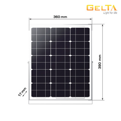 Đèn LED Pha Năng Lượng Mặt Trời Gelta – FZA200