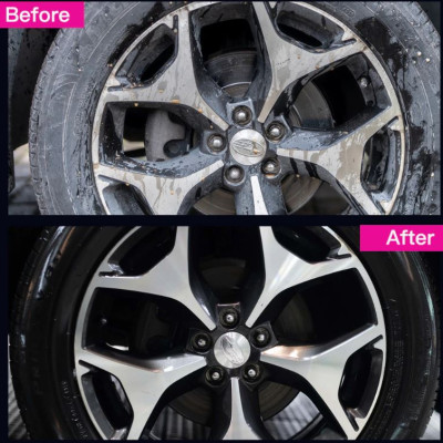 Bình Vệ Sinh Tẩy Ố Lazang Ô Tô - Mâm Vành Xe Flamingo F014 500ml - Hãng Phân Phối Chính Thức