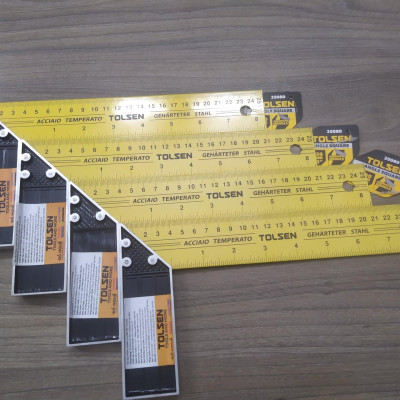 THƯỚC GÓC 250mm, 300mm TOLSEN 35080, 35081 - HÀNG CHÍNH HÃNG
