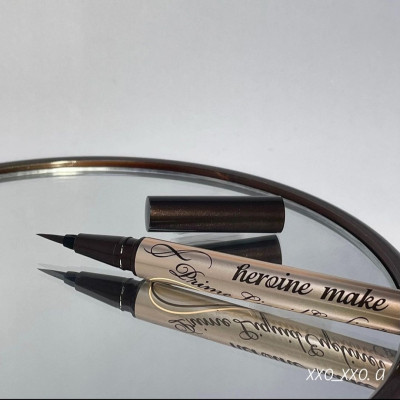 Bút Kẻ Mắt Nước Chống Trôi Không Lem Nét Kẻ Siêu Mãnh Màu Nâu Đen Kissme Heroine Make Eyeline (0.4 mL)