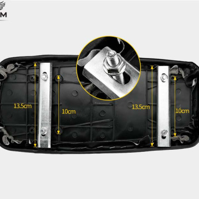 Đệm Lót Yên Sau Xe Đạp Khung Sắt Bắt Vít Êm Ái,Chống Thấm Nước Đại Nam Sport (Kèm Ốc Vít)