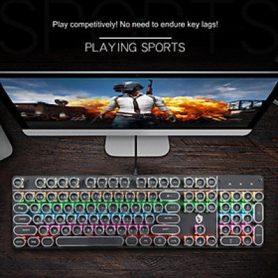 Bàn Phím Cơ K900 Gaming - Led xuyên phím có hotswap cho máy tính , laptop hàng nhập khẩu