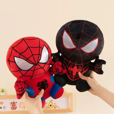 Gấu bông siêu anh hùng người nhện (Spiderman) 25cm-->50cm mẫu mới 2 màu đỏ đen siêu hot siêu cute cho bé, hàng xịn cao cấp loại 1 an toàn cho trẻ nhỏ