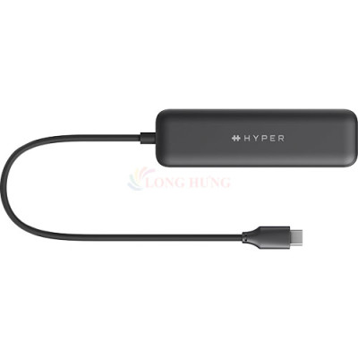 Cổng chuyển đổi HyperDrive Next 4-in-1 USB-C Fast Transfer Speed HD5002GL - Hàng chính hãng