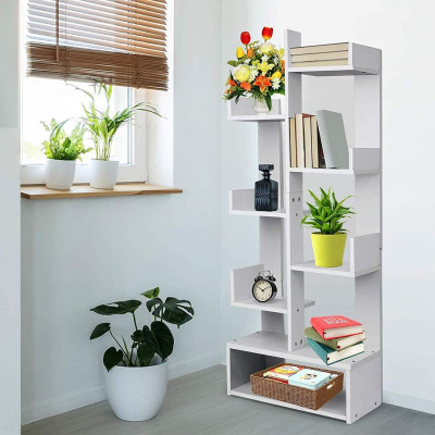 Giá sách bằng gỗ đẹp nhỏ gọn SMLIFE Binbou