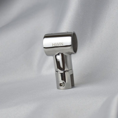 Kẹp kính trên phòng tắm kính inox 304 đúc mặt gương phi 25 Hiwin SB-612