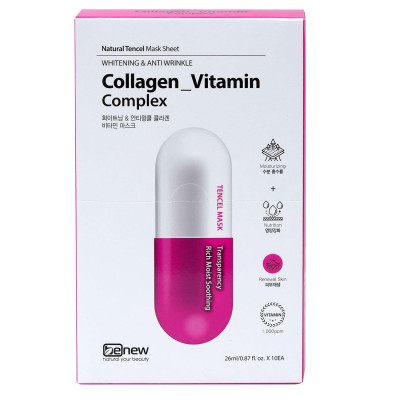 Bộ 10 đắp mặt nạ dưỡng da chiết xuất collagen hàn quốc benew ( 22ml/ gói)