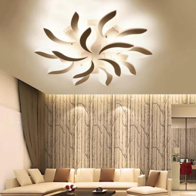 Đèn LED Mâm Ốp Trần MN052, đèn trần phong thái tối tân - 3 cách thức Sáng DT