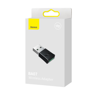 Adapter tạo Bluetooth cho máy tính / usb bluetooth V5.3 Baseus BA07 _ Hàng chính hãng
